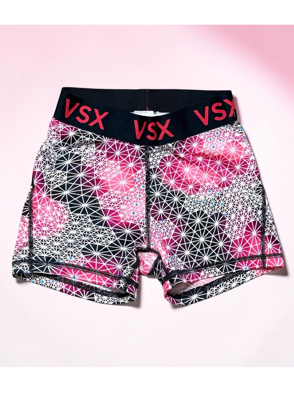 Victoria’s Secret VSX Biker Shorts Booty Athletic Yoga Geometric Print XS